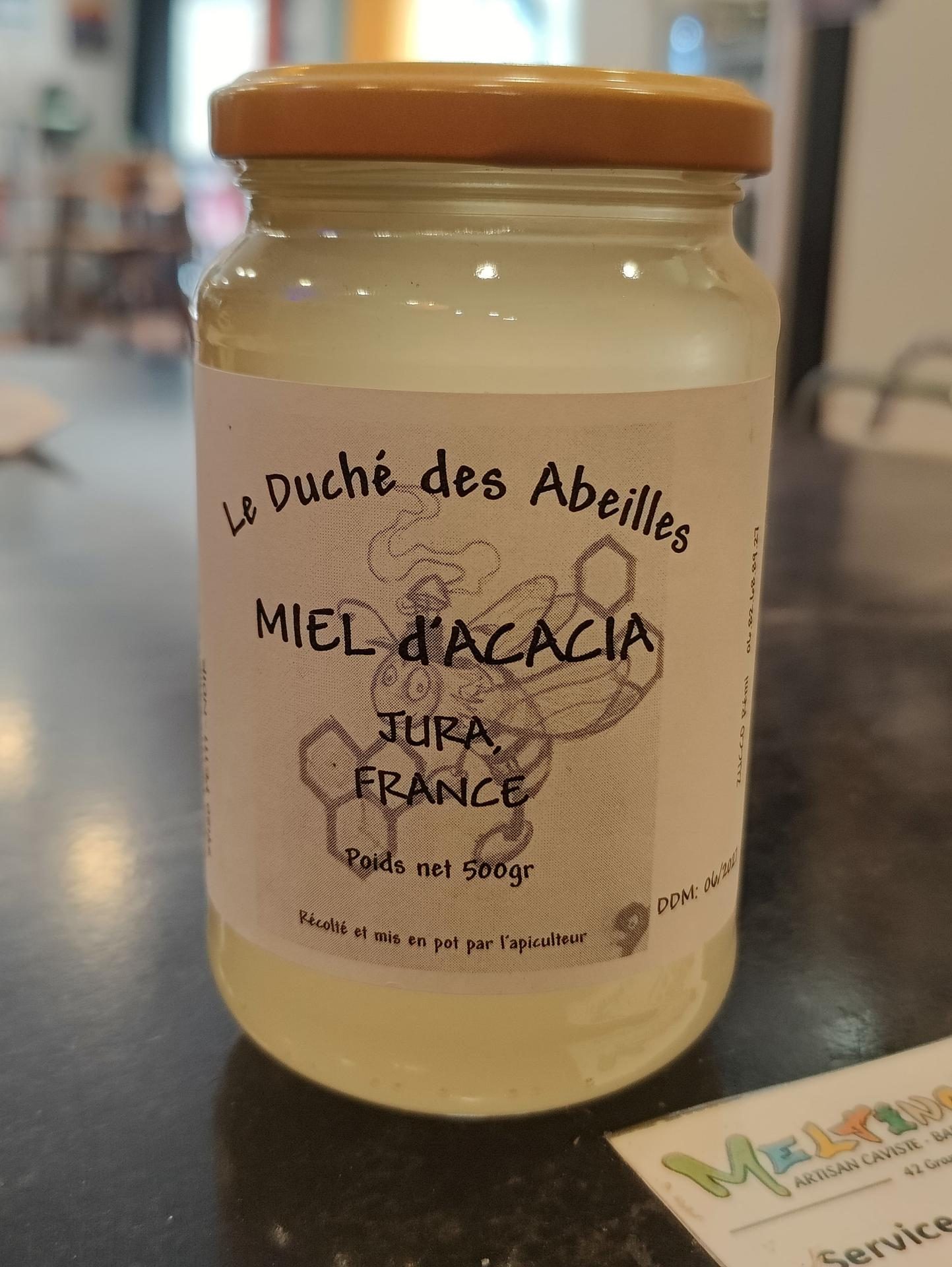 Miel acacia 500g - Le duché des abeilles