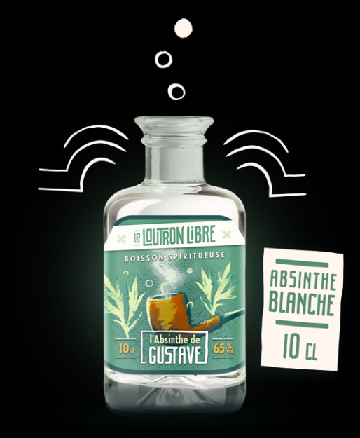 10cl Absinthe de gustave